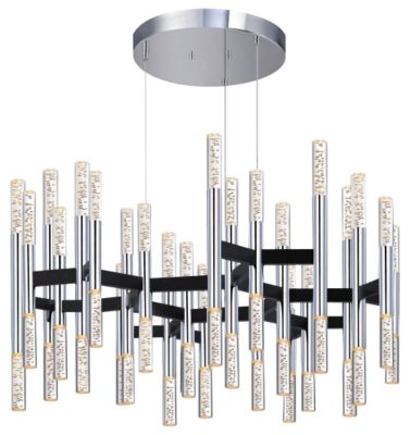 Champagne Sonata LED Chandelier by Sonneman Lighting - Starlight Lighting USA and Canada